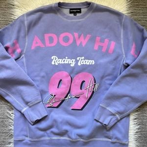 Shadow Hill Purple Racing Crewneck